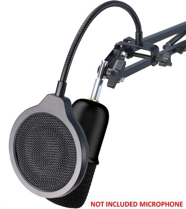 Підставка для мікрофона SoloCast від YOUSHARES з кріпленням та поп-фільтром, сумісна з HyperX SoloCast