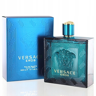 Чоловіча туалетна вода Versace Eros, 200 мл