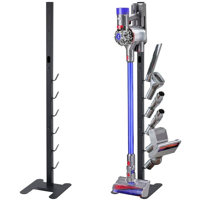 Підставка для пилососа OUTBROS, сумісна з Dyson V15, V12, V11, V10, V8, V7, V6, металева, чорна