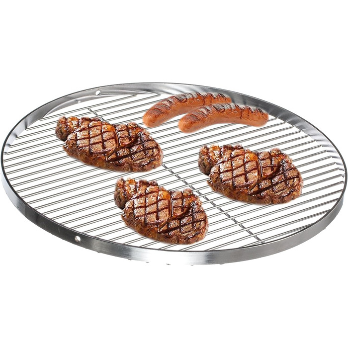 Stainless Steel Grill Grid Swivel Grill Suitable - Stainless Steel 18/0 ASI 430 Nickel-Free - Ø 80 cm