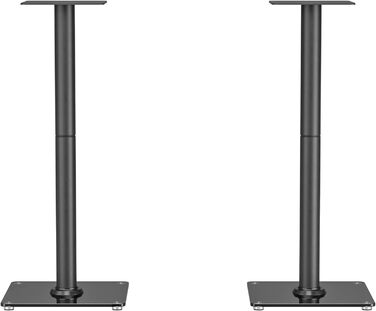 Підставка для колонок HALTERUNGSPROFI LSTSL4-B: металева, для сателітної акустики, пара (2 шт.), до 25 кг