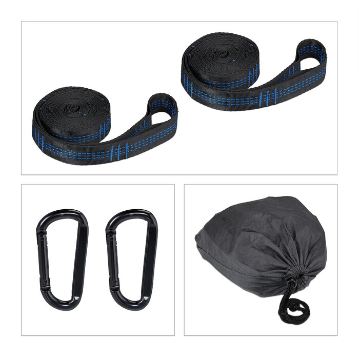 Relaxdays Cotton Hammock