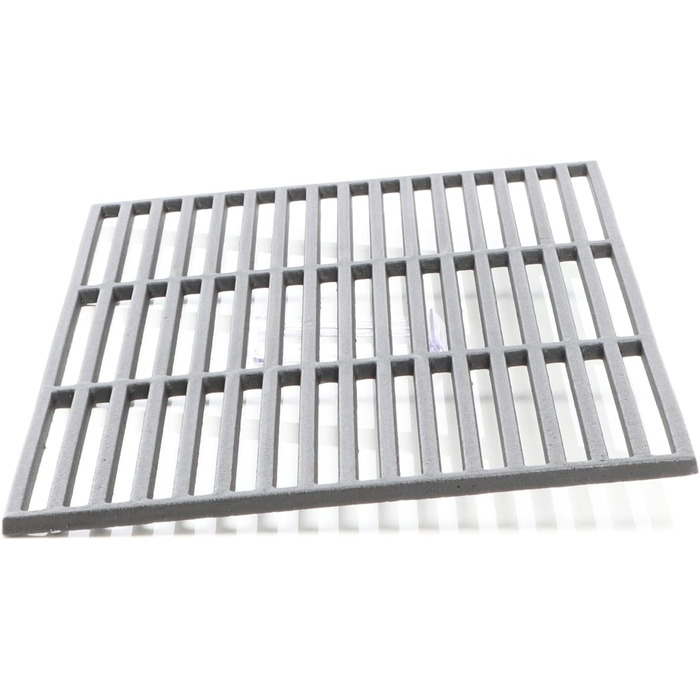 Чорнякова решітка для гриля Wiltec, 54 x 34 см, для вугільного та газового гриля, BBQ, емальована, ефект мату