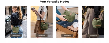 Фотосумка K&F Concept Urban Wander Sling U11 5 л, зелена