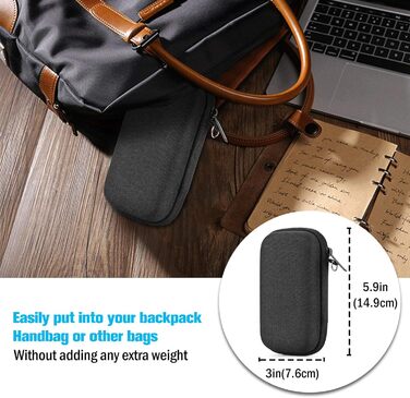 Чохол для SSD дисків SanDisk Extreme PRO/Extreme Portable SSD/Crucial X8 Portable SSD ProCase - чорний