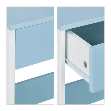 Relaxdays Children's Desk and Chair Nautical
