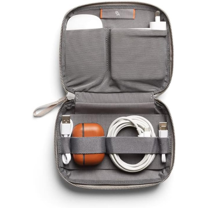 Органайзер Bellroy Tech Kit Compact для зарядних пристроїв, кабелів, миші, павербанку, USB-аксесуарів, Saltbush