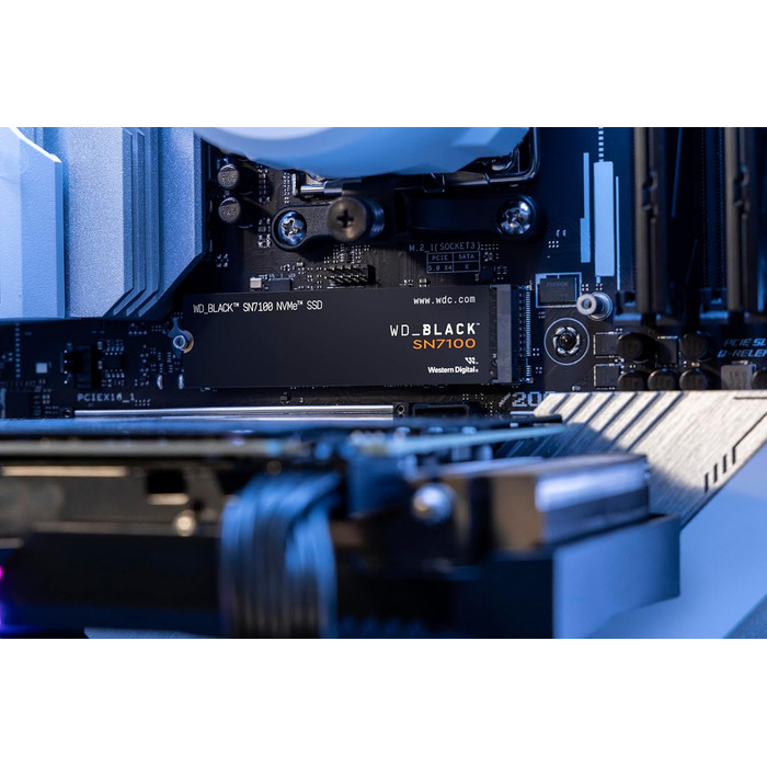 SSD WD_BLACK SN7100 NVMe 4TB - Високопродуктивний накопичувач для ігор (PCIe Gen4, 7250 МБ/с, M.2 2280)