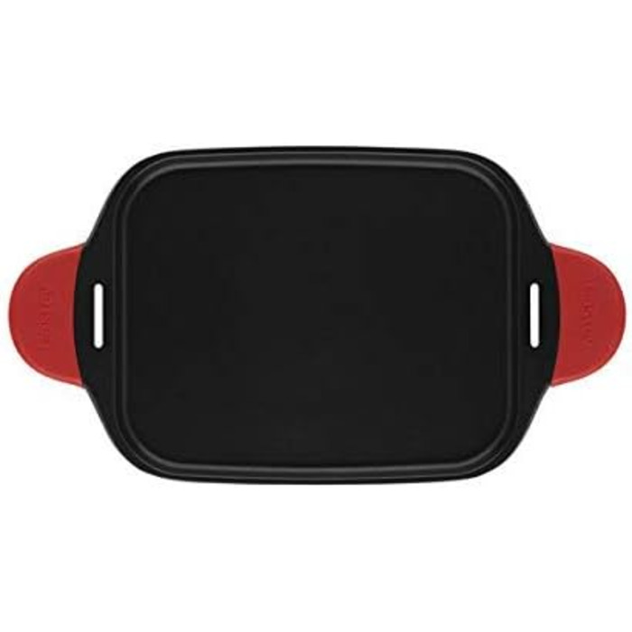 CASTEY IP45 Grill Pans, Aluminium, Black (35 cm)