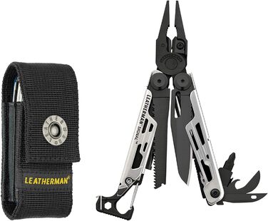 Leatherman Signal Multi-Tool with Nylon Sheath - 19 Tools for Camping, Survival, and Outdoor Adventures