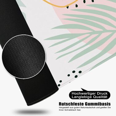 Килимок для миші Octopus, фіолетовий, 80x30 см, XL, для геймінгу, великий, з принтом Океан