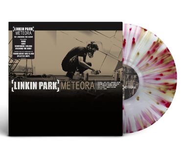 Meteora - Прозора золота та червона вінілова платівка (Linkin Park)
