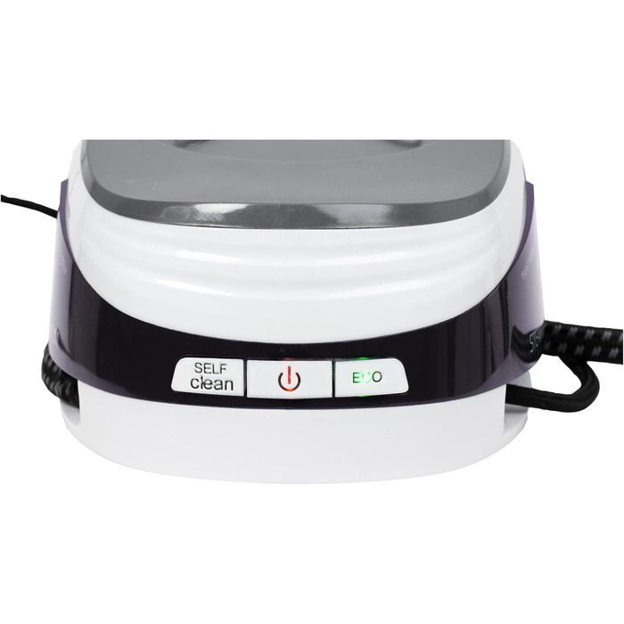 Праска з парою Silva Homeline DBS 580: 2600 Вт, керамічна підошва, 1.5л резервуар, 8 бар, автоматичне регулювання пари, захист від накипу та протікання, самоочищення, ECO-режим, автоматичне вимкнення