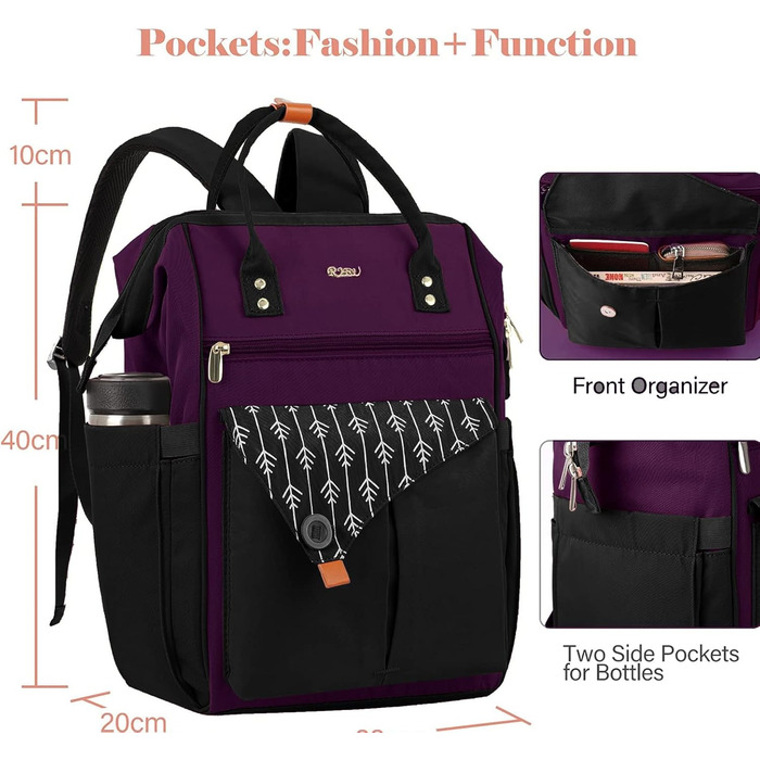 Жіночий рюкзак для ноутбука 15.6