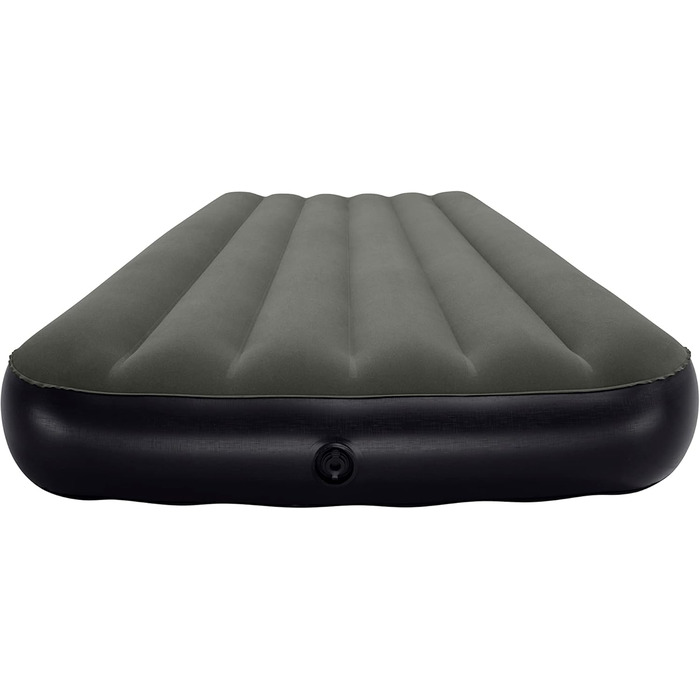 Надувний матрац Bestway Tritech Twin Grau 188x99x25 см - двоспальний, сірий