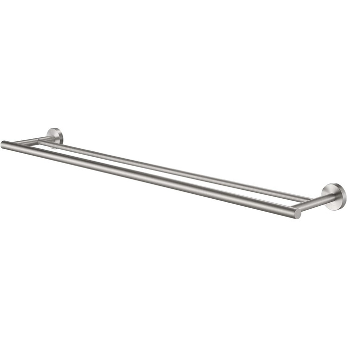 Тримач для рушників KES, подвійний, з нержавіючої сталі SUS304, 60 см, A2001S60