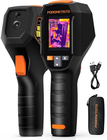 Професійна тепловізійна камера Handheld, 240 x 240, -20°C - 550°C, 15 колірних палітр, з лазерним покажчиком, для HVAC та інспекції будівель