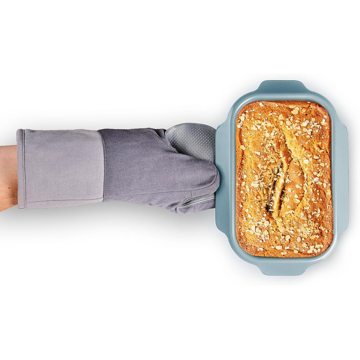 Joseph Nest Bake Non-Stick Loaf Pan 19 x 30 x 7 cm, Carbon Steel, Easy-Release Handles, Stackable, Space-Saving Design, 2lb
