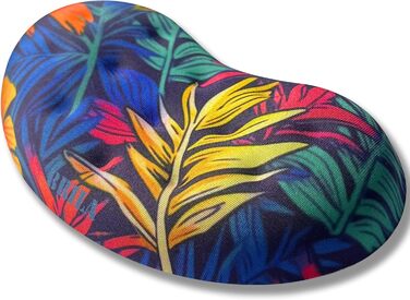 Підставка для миші BRILA з Memory Foam - ергономічна підтримка зап'ястя для ноутбука, комп'ютера та ігор