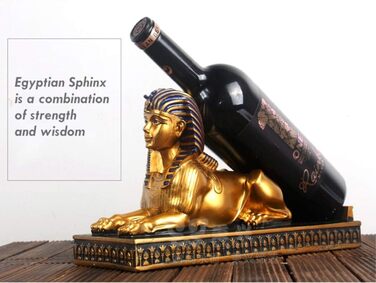 High-heeled Fantasy Wine Bottle Holder, for Wedding, Party, Home Decoration (er High Heel) (Resin - Sphinx)