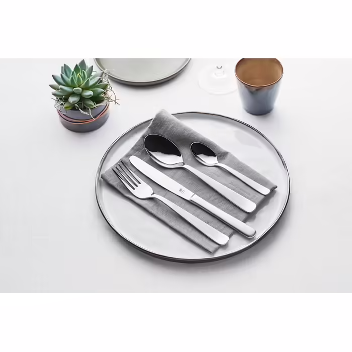 Столовий набір ZWILLING Trend 30 предметів для 6 осіб, нержавіюча сталь 18/10, полірування/матування, сріблястий, без пластику