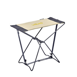 Складний туристичний стільчик Uquip Falthocker Fancy Petrol: міцний, компактний, для кемпінгу, відпочинку та подорожей (пісок)