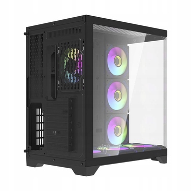 Корпус для ПК DarkFlash FT418 Pro ATX Midi Tower, 7 aRGB вентиляторів