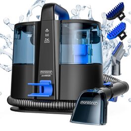 MONZANA® Апарат для чищення м'яких меблів та килимів - пилосос для миття з насадкою 2-в-1, шланг 1,2 м, радіус дії 5,5 м. Для дому