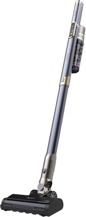 Бездротовий пилосос Cecotec Conga Rockstar 5500 Hurricane Station Flex Max: 220AW, 700W, станція самостійного очищення, 90 хв роботи, антизаплутана щітка, гнучкий шланг, циклонна технологія (Scoba 2100 + самоочищення)