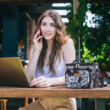 Термосумка LifeWit 9L для ланчу, 12 банок, з виставним ремінцем, для пікніка та роботи