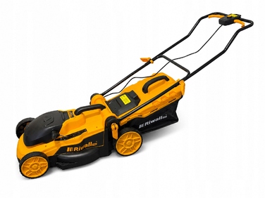 Акумуляторна газонокосарка Riwall RALM 4020i (40 см) — комплект з індукційним зарядним пристроєм