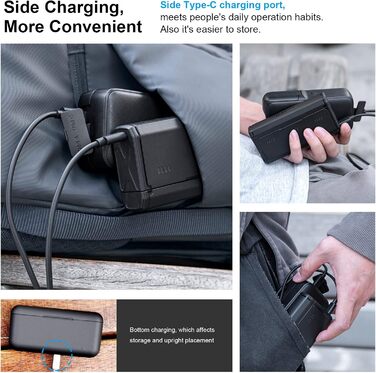 Зарядний пристрій для GoPro Hero 12/11/10/9 від Telesin: 3 слоти, 2 слоти TF-картки, портативний, з індикатором заряду