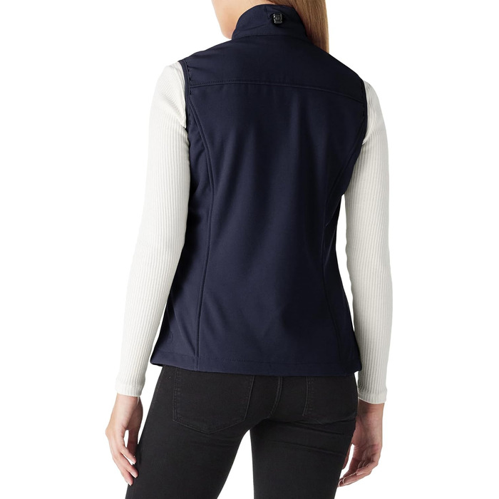 Жіноча вітровка Outdoor Ventureofthell з флісовим коміром, легка, вітронепроникна, з 4 кишенями для туризму, кемпінгу, гольфу (S, Глибокий синій)