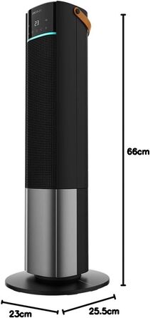 Керамічний обігрівач Cecotec ReadyWarm 2000 Max: поворотний дизайн, 2000 Вт, 3 режими, термостат, безпека, пульт ДК