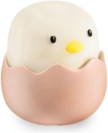 MegaLight LED Night Light Kids RGB Color Changing | Night Light Baby without swallowable small parts | Nursing light dimmable timer | Night lamp for children's room touch USB | (Eggy Egg)