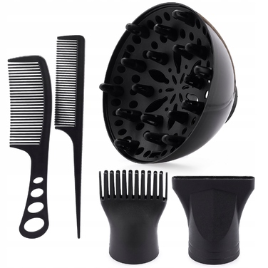 Фен для волосся Luneso 1200 Вт з дифузором, іонізацією та режимом холодного обдуву