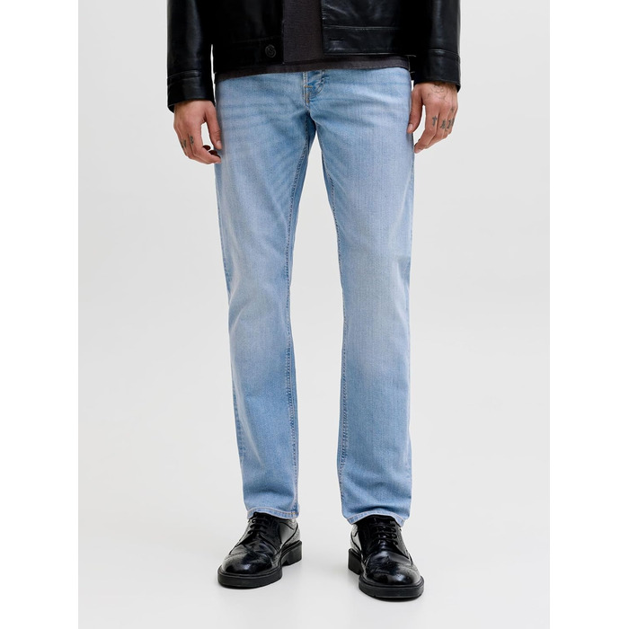 Джинси чоловічі JACK & JONES Slim Fit JJIGLENN Original SQ 330 NOOS сині, розмір 32W/32L