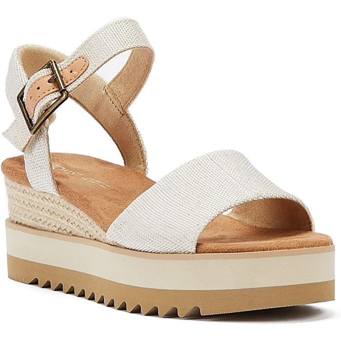 Пантолети жіночі TOMS Diana 39 EU натуральна шкіра бежеві