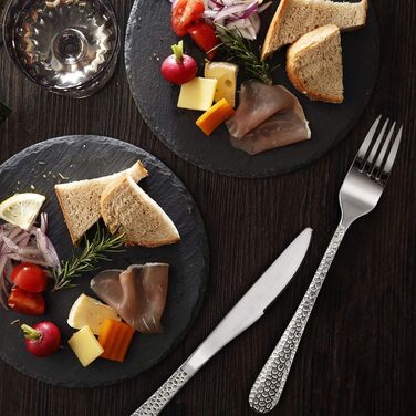 Набір столових приборів TEAMFAR, 60 предметів: нержавіюча сталь, набір столових приборів для 12 осіб, з ручкою 