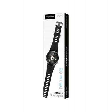 Смарт-годинник Kruger&Matz Activity Black з GPS, чорний