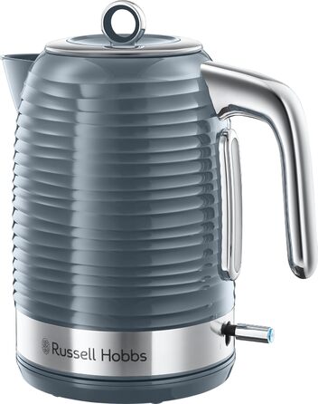 Набір Russell Hobbs Inspire Grey: тостер, чайник та кавоварка сірого кольору
