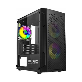 Корпус для комп'ютера Logic Concept Aramis AGRB Mini Tower, чорний