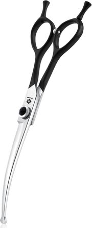 Ножиці для собак Dream Reach 6,5 дюйма, професійні, з нержавіючої сталі 440C, вигнуті, у подарунковій коробці
