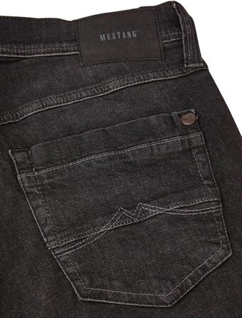 Джинси чоловічі Mustang Washington Stretch прямого крою, Denim Black (42W/34L)