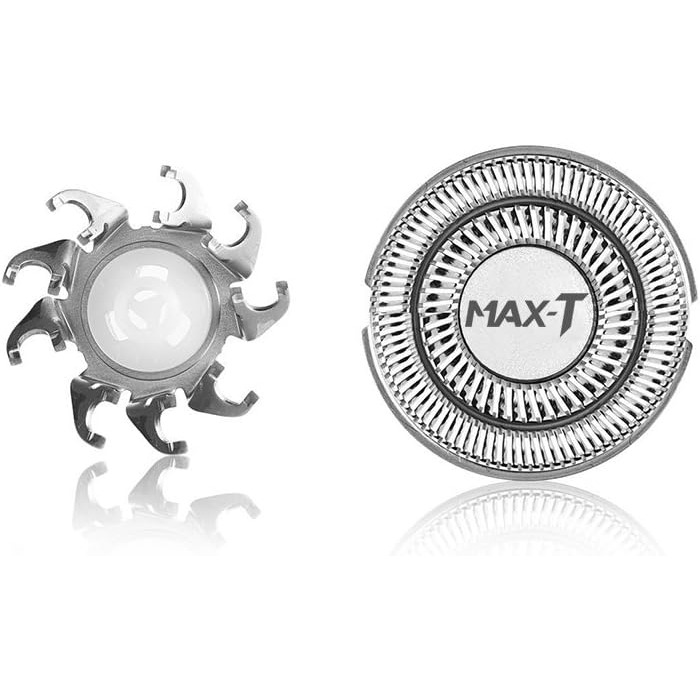 Електричний чоловічий бритва MAX-T ProSkin LED 3D - для мокрого та сухого гоління, з тримером, акумуляторний, сріблястий