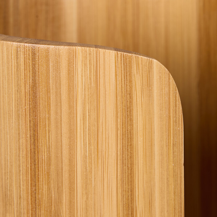 Relaxdays Toilet Paper Holder made of Bamboo