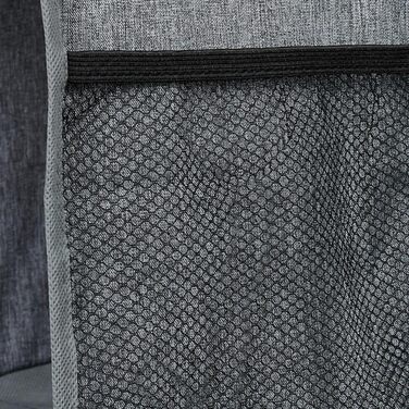 Навісний шафка для одягу Relaxdays з 6 відділеннями, сірий, 92 x 15,5 x 30 см