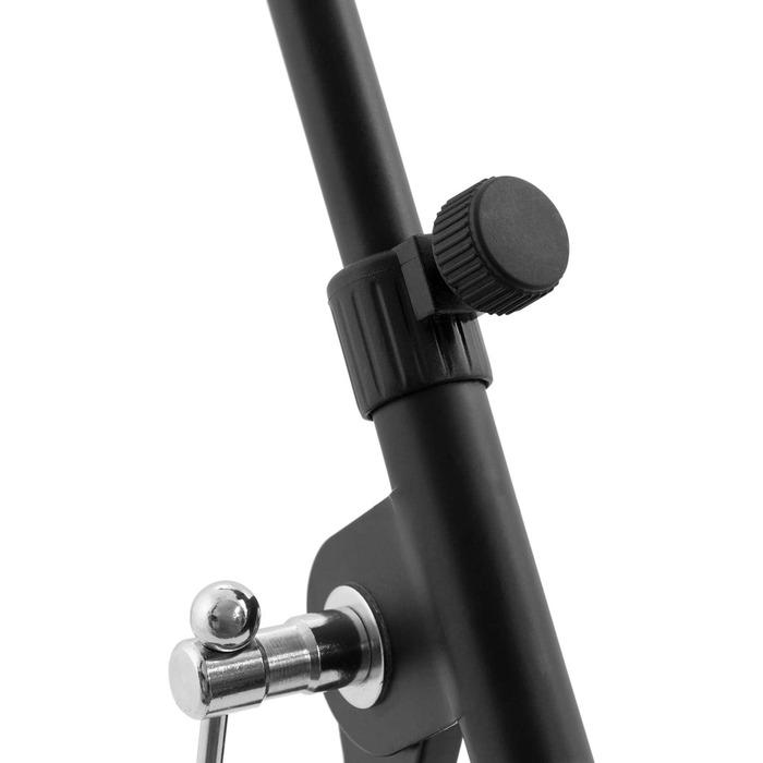 Стійка для мікрофона TIGER MCA49-BK для бас-бочки та гітарної колонки (одинарна, кругла база)