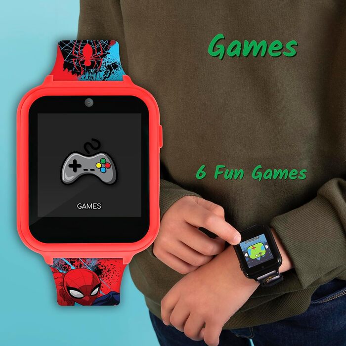 Дитячий годинник Spiderman SPD4588: цифровий дисплей, силіконовий ремінець