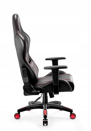 Ігрове крісло Diablo Chairs X-One 2.0, екошкіра, чорно-червоне